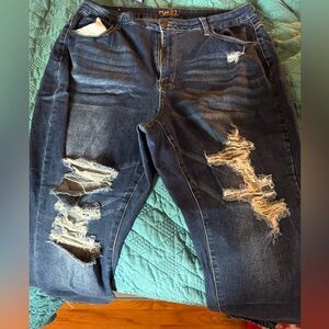 Rue 21 ripped jeans